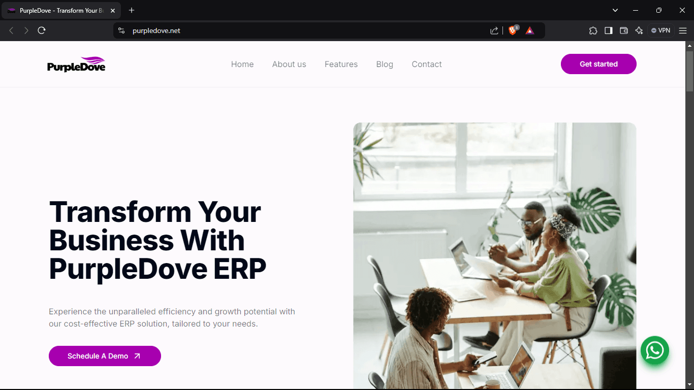 PurpleDove Client Portal